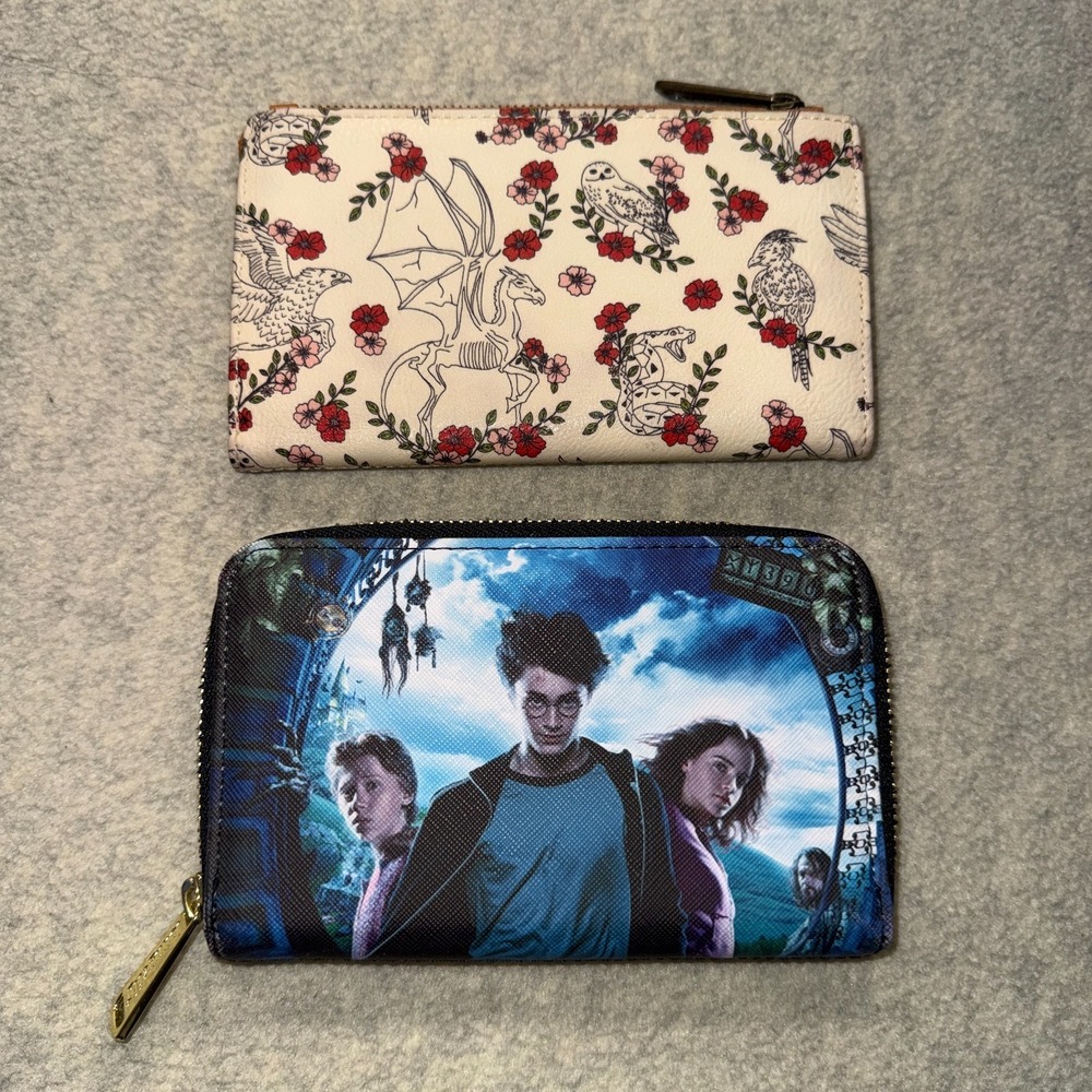 Loungefly Harry Potter Unisex Flap Wallet Multicolor Prisoner of Azkaban Poster - Picture 4 of 11